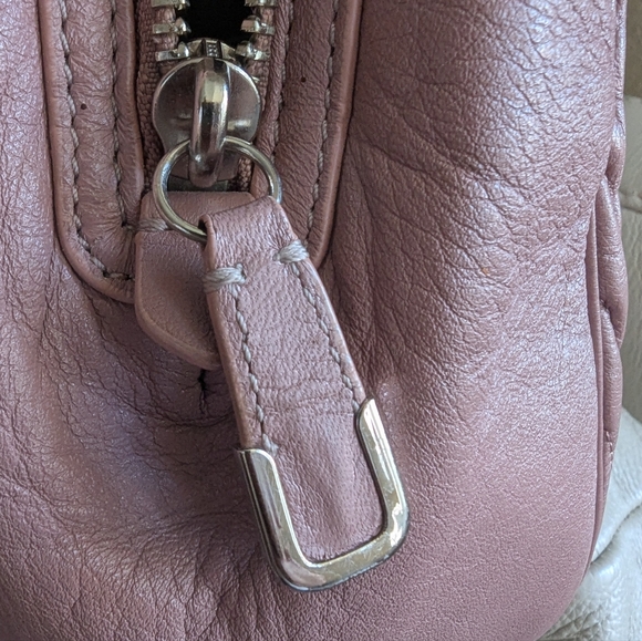 Coach Madison Gathered Twist Leather Satchel - Picture 6 of 11